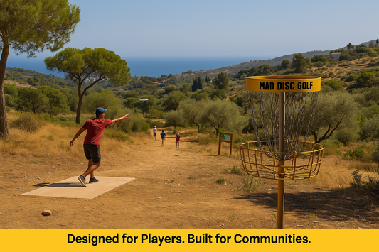 Mad Disc Golf: Diseño Internacional de Campos de Disc Golf con 30 Años de Pasión y Experiencia Global