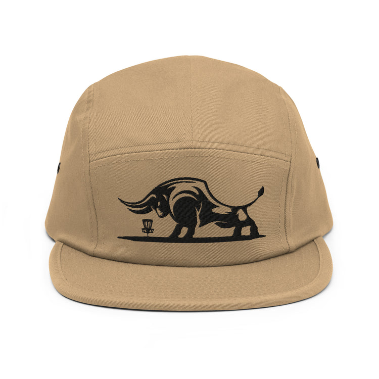 5 Panel - Toro en negro