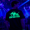 Mad Disc Golf Glow in the Dark T-Shirt - Black