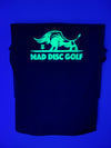 Mad Disc Golf Glow in the Dark T-Shirt - Black