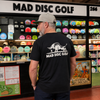 Mad Disc Golf Glow in the Dark T-Shirt - Black