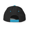 Gorra snapback - Flat Bill - Toro en negro