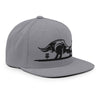 Gorra snapback - Flat Bill - Toro en negro