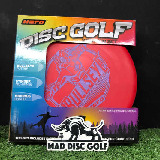 disc golf starter set- 3 discs