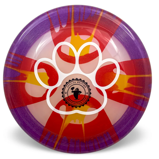 tie-dye dog frisbee 215mm