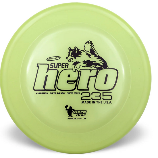 innova hero dog frisbee glow in the dark 235mm
