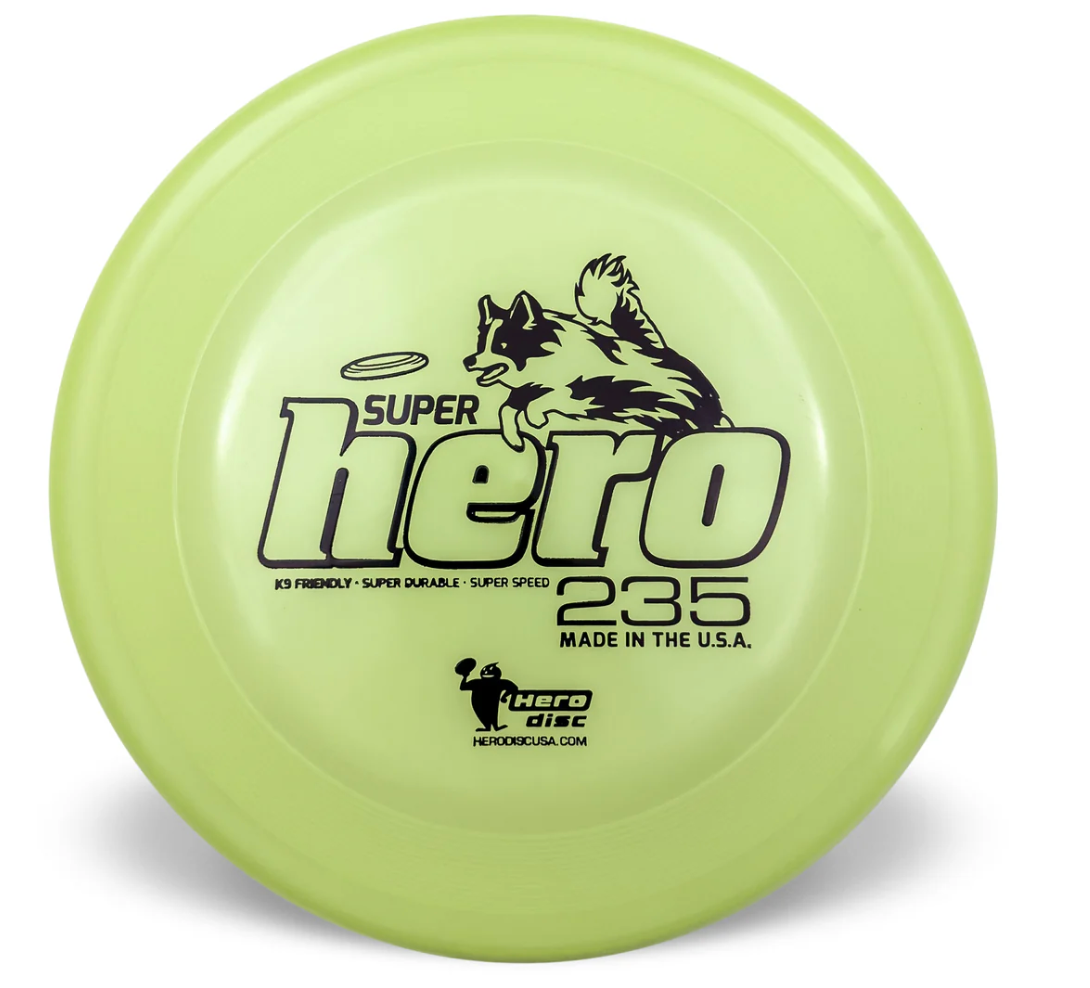 innova hero dog frisbee glow in the dark 235mm
