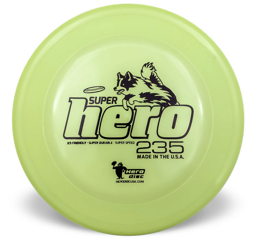 innova hero dog frisbee glow in the dark 235mm
