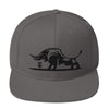 Flat Bill - Bou en negre